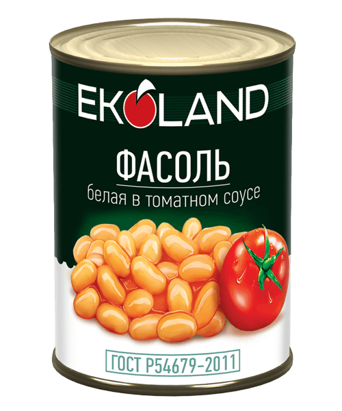 Фасоль белая в томатном соусе Прошу к столу