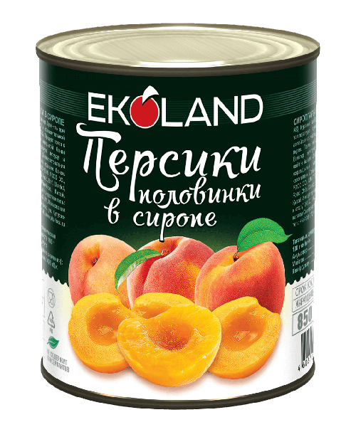 Персики половинки в сиропе 850 мл. Прошу к столу