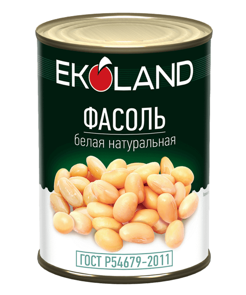 Фасоль белая натуральная Прошу к столу