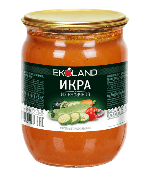 Икра из кабачков Прошу к столу